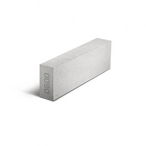 Блок газосиликатный перегородочный литьевой D600 | 625x100x200 | B5,0 | CUBIBLOCK